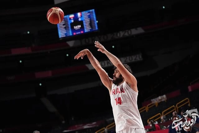 پایان کار بسکتبال ایران در المپیک با باخت مقابل فرانسه